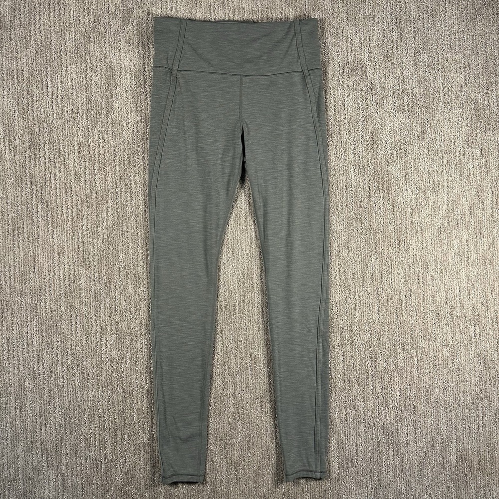 Athleta Elation Over‎ The Heel Tight Legging Extra Long Elation Leggings Sage M